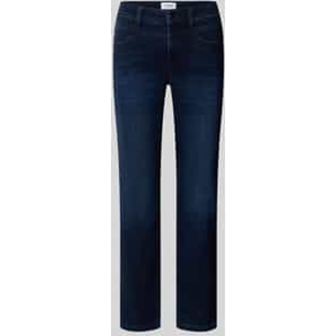Slim fit jeans van viscosemix model 'Posh'