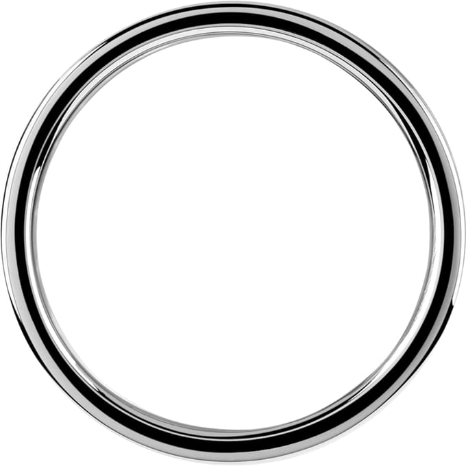 Rimba - Cockring Van Hoogwaardig Chirurgisch Staal 1.5 cm Breed 55 mm