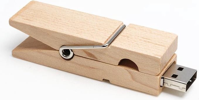 128GB 3.0 Wasknijper usb stick -1 jaar garantie - A graden klasse chip