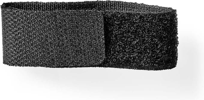 Nedis Kabelmanagement - Klittenband - Vergrendeld - 6 Stuks - Nylon - Zwart