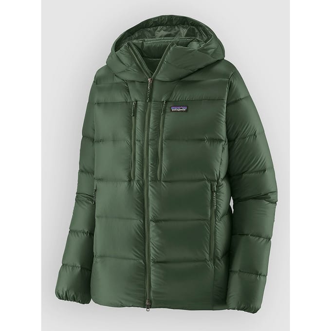 Patagonia Fitz Roy Down Hoody Jas groen