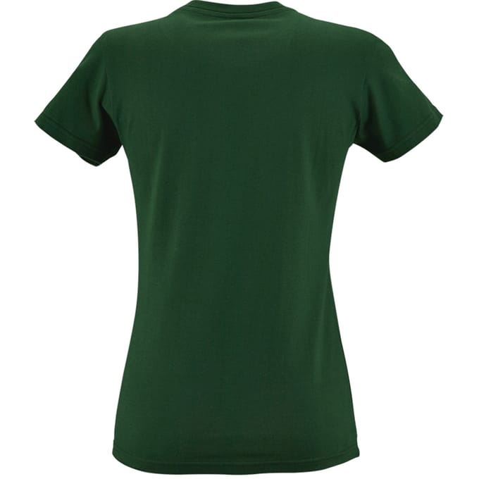 SOLS Dames/dames Imperial Heavy Short Sleeve T-Shirt (Fles groen)
