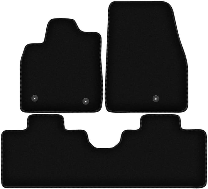 BASIC zwarte velours matten voor: Ford Mustang Mach-e 0 (2020-)
