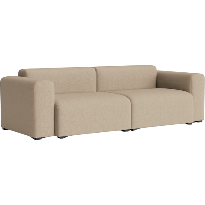 HAY Mags 2,5-zitsbankcombinatie 1 lage armleuning - HAYMagliaWarmGrey