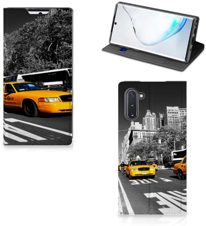 Samsung Galaxy Note 10 Book Cover New York Taxi