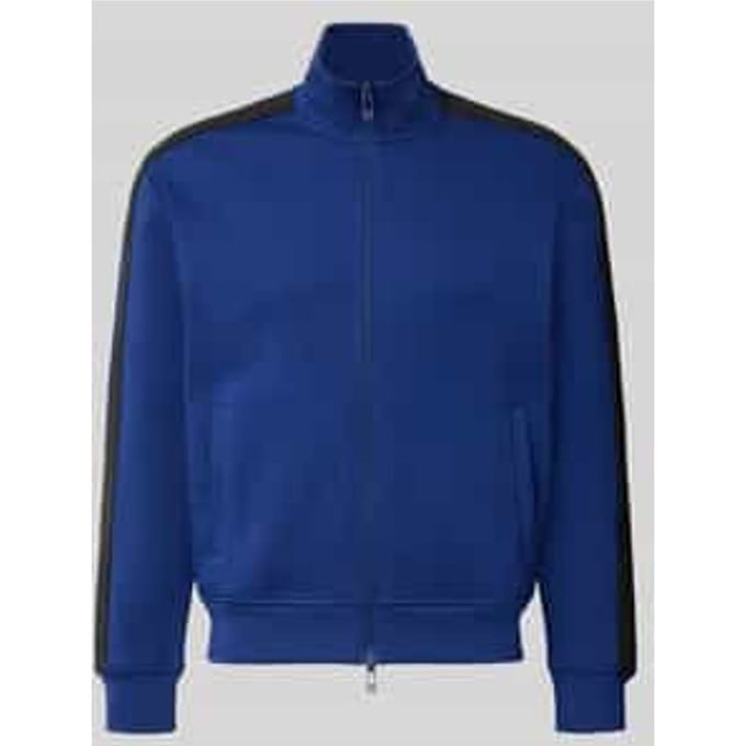 Regular fit sweatjack van katoenmix model 'Felpa'