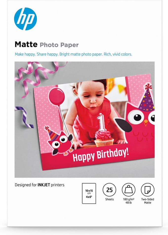 Ink and Photogrpahic Paper pack HP 25 Units