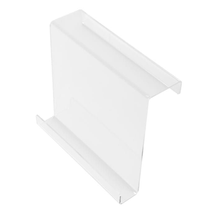 Loopband Boekenhanger Universele Acryl Boekenleesstandaard Tablet Tijdschriftenhouder Transparant white