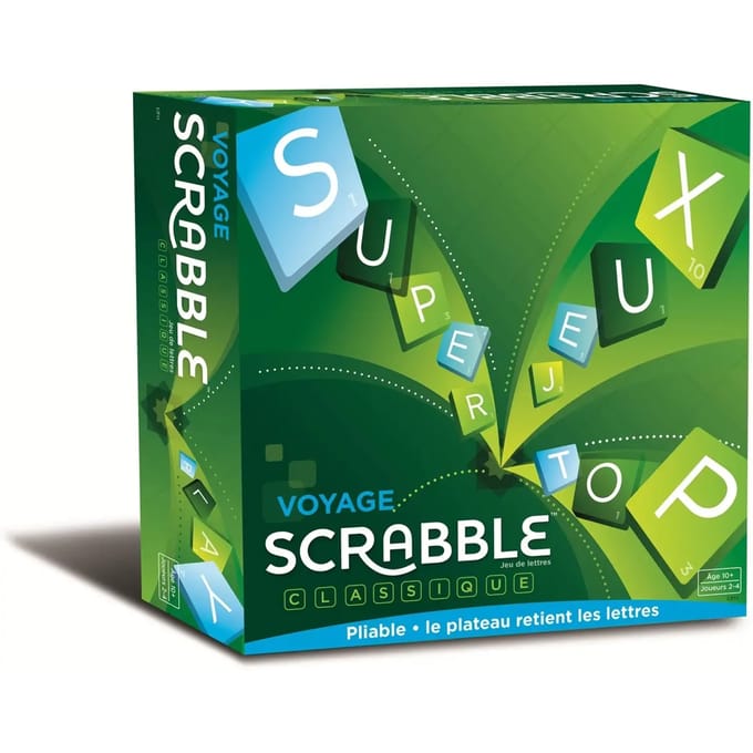 Bordspellen Mattel Frankrijk Scrabble Voyage