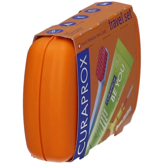 Curaprox Reisset Oranje 1 Combinatieverpakking