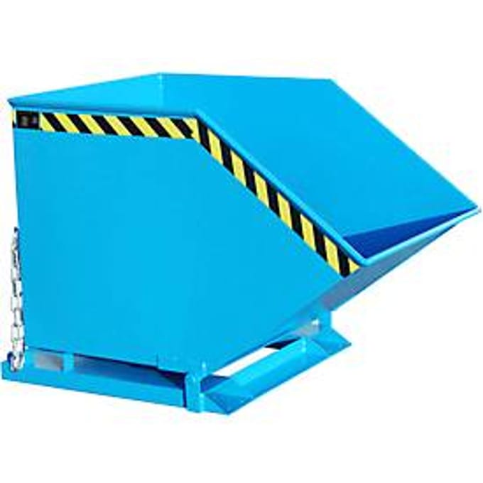 Kiepcontainer KK 800, blauw (RAL 5012)