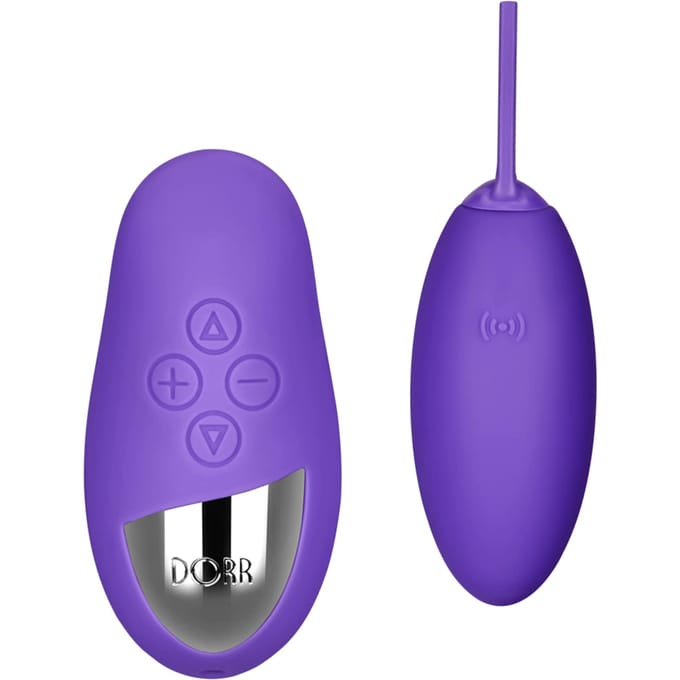 Dorr Spot Vibrerend Eitje plus Opleg Vibrator - Paars