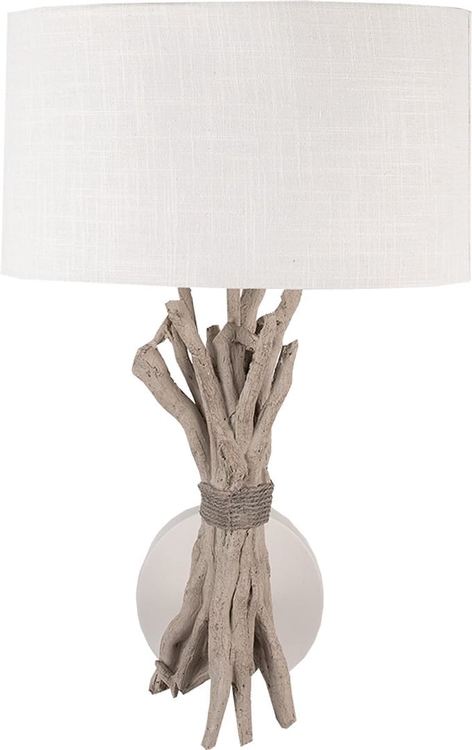 Clayre & Eef Wandlamp 33x26x43 cm Beige Polyresin