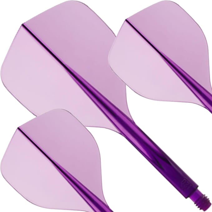 Condor AXE 120 Trifin Purple - Dart Flights