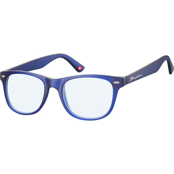 Leesbril Montana +2.00 dtp blue light filter blauw