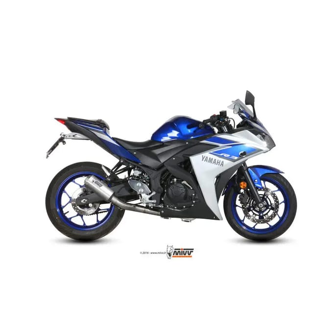 Pièces détachées uitlaat compleet systeem Mivv MK3 Yamaha