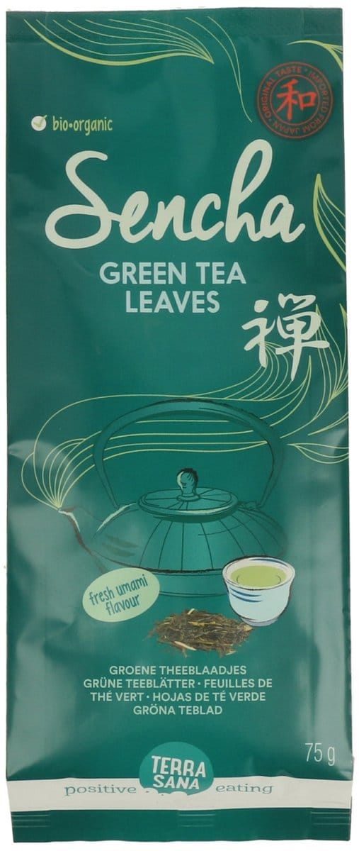 TerraSana Sencha groene thee bio 75 Gram