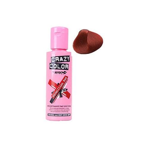 Crazy Color Vermillion Red 100ml - Haarverf