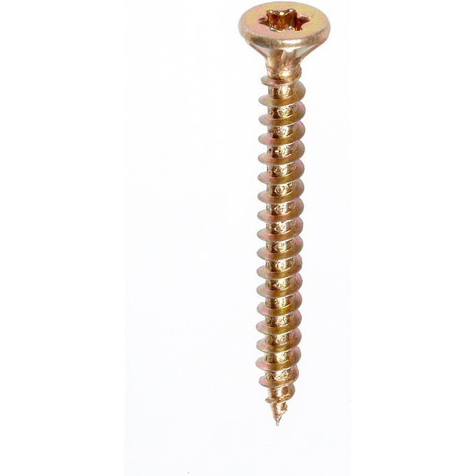 Intergard Spaanplaatschroeven geelverzinkt TORX 4.5x50mm