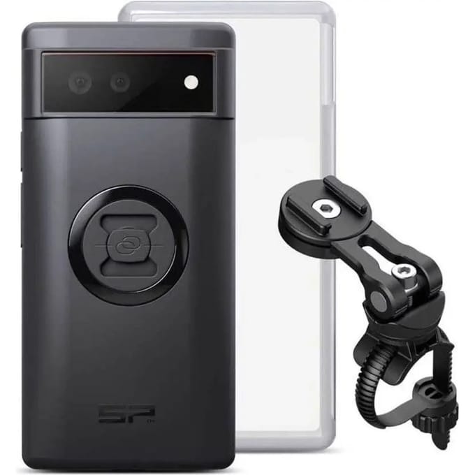Bevestiging voor smartphone op fiets stuur en balhoofdbuis SP Connect Bike Bundle II Google Pixel 6