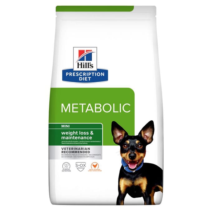 3 kg Canine Metabolic Mini  Hill's Prescription Diet Hondenvoer