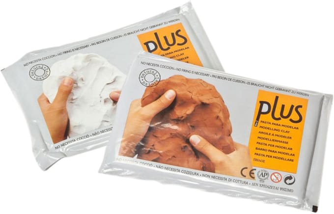 Clay Plus 500gr weiß