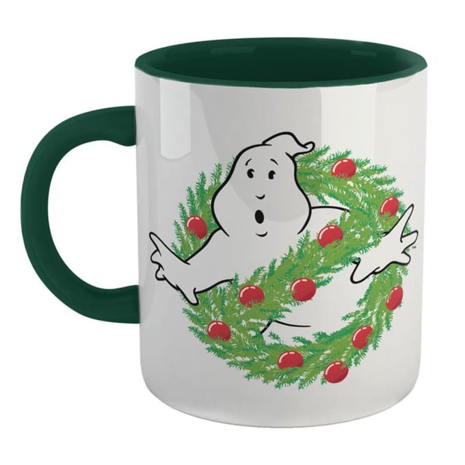 Ghostbusters Full Of Christmas Spirit Mug - Green