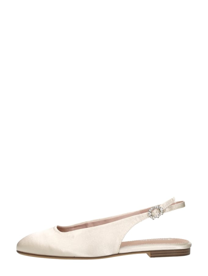 Tamaris Slingback wit Textiel - Maat 41
