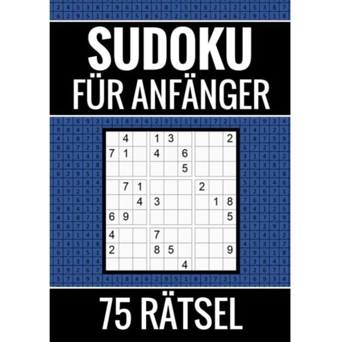 Sudoku Für Anfänger - 75 Rätsel (Einfach) - Sudoku Puzzlebücher