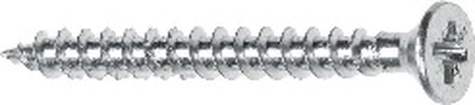 HECO TOPIX-Plus spaanplaatschroef 3,5x16mm - platkop - RVS - voldraad - PZD 2 - 61630 (Per 200 stuks)