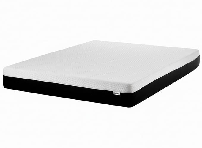TREASURE - Schuimmatras - Zwart/Wit - 160 x 200 cm - Latex