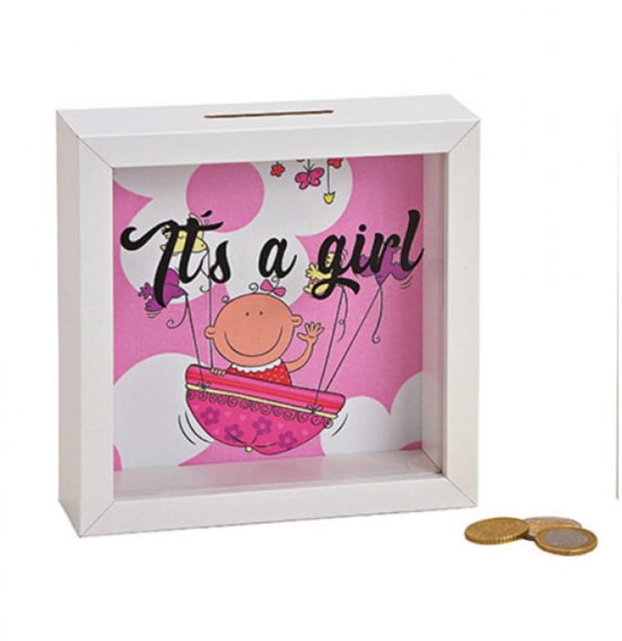 Spaarpot "It's a Boy" of "It's a Girl"