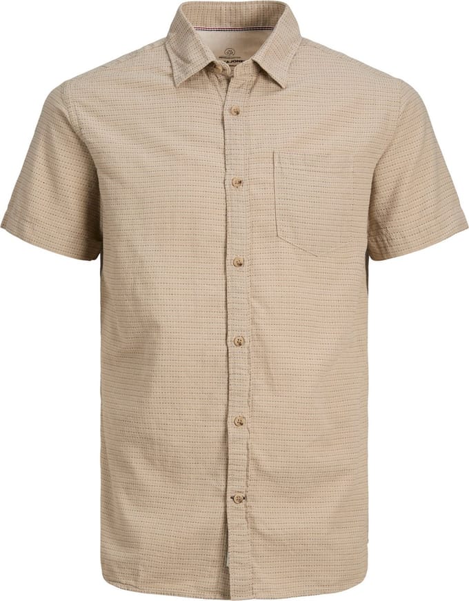 JACK&JONES JORABEL SHIRT S/S SN Heren Overhemd - Maat XL