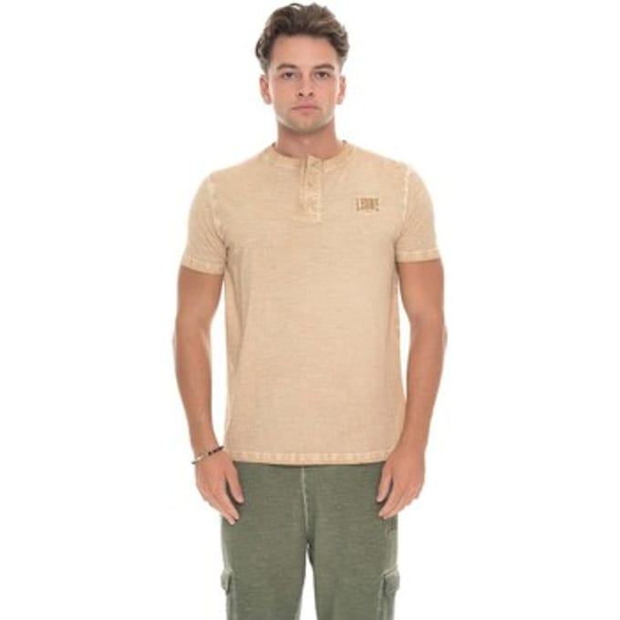T-shirt Leone 1947 Man T-Shirt Short Sleeves Old Wash