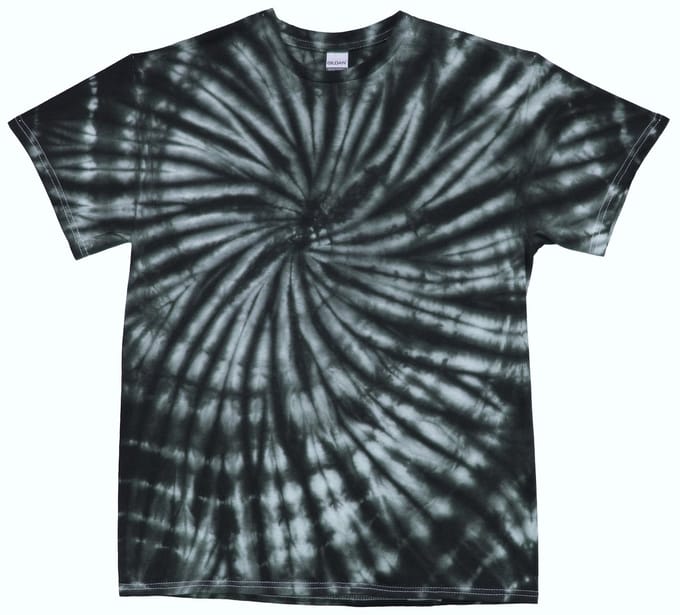 TCH Tie Dye T-shirt Hurricane Black XL