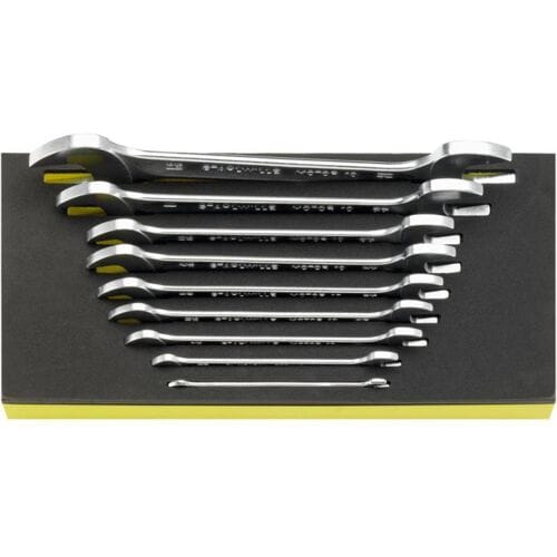 Stahlwille 96838779 TCS 10A/9 Dubbele steeksleutelset Sleutelbreedte (inch) 1/2 - 25/32