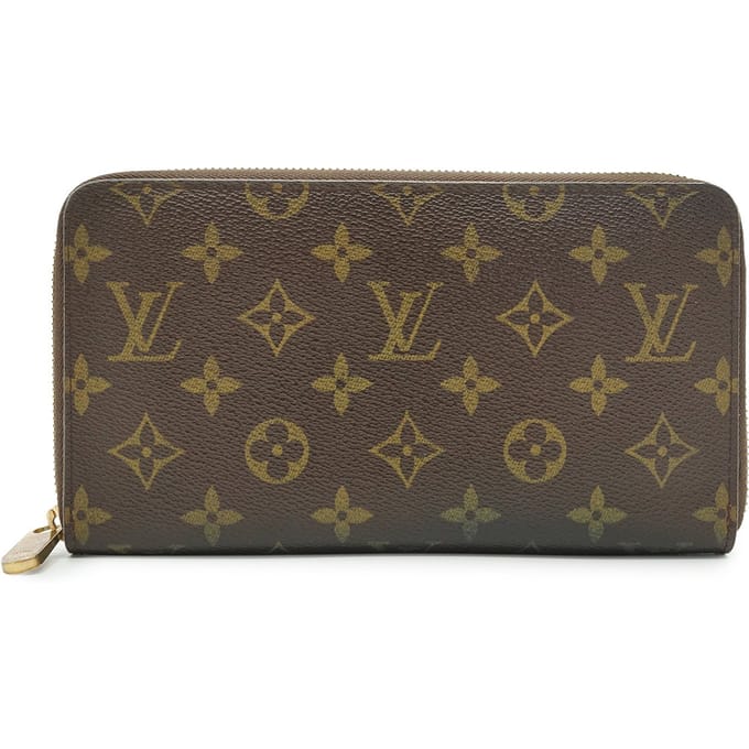 Louis Vuitton stoffen portemonnee Zippy