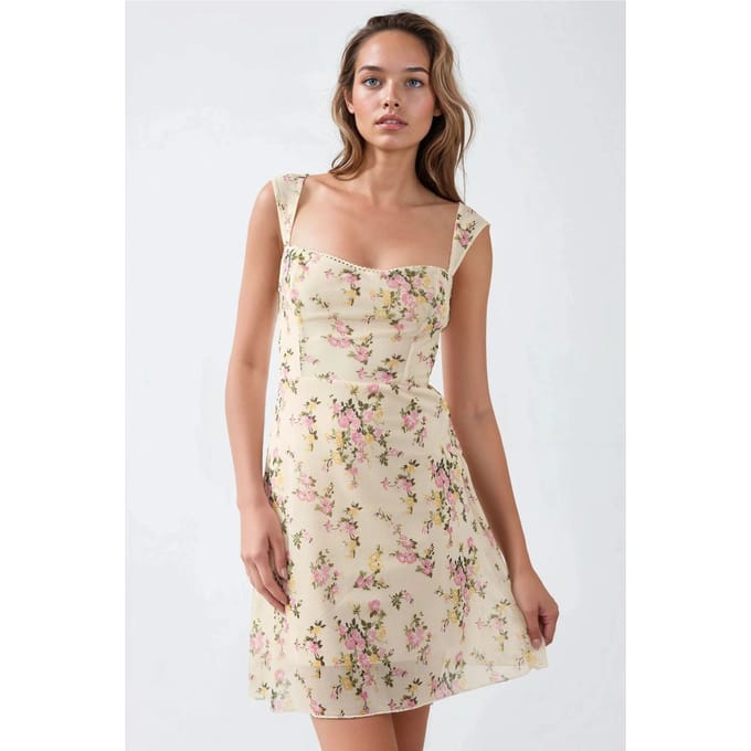 Polkadot Tulle Mini Jurk