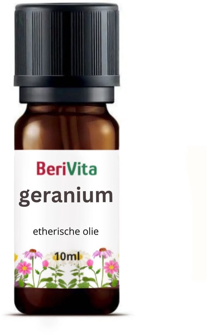Geranium Olie 10ml - Pure Etherische Geraniumolie van Rozengeranium bloemen - Pelargonium