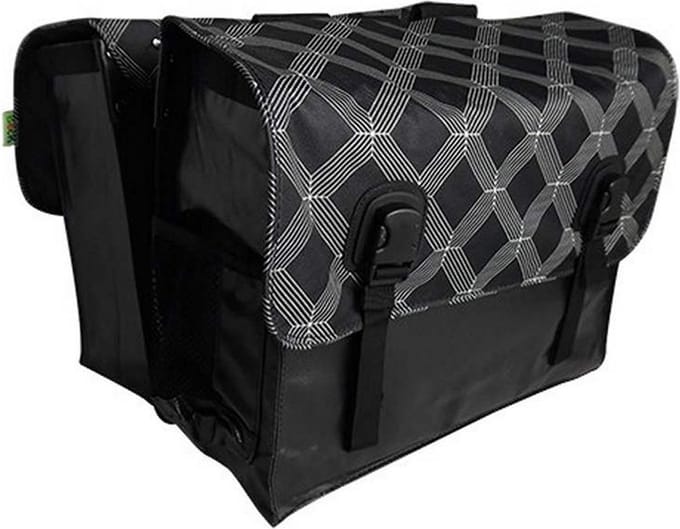 BECK Classic - Dubbele Fietsstas - Black Diamonds - 46L