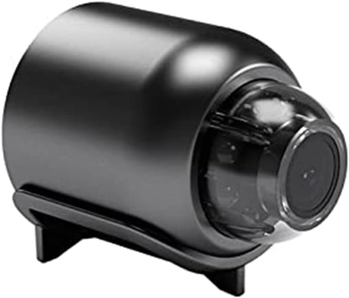 Mini WiFi Camera - Bewakingscamera HD - Thuisbewaking - 160 Graden Groothoek - 2x2x2.5 cm - Zwart