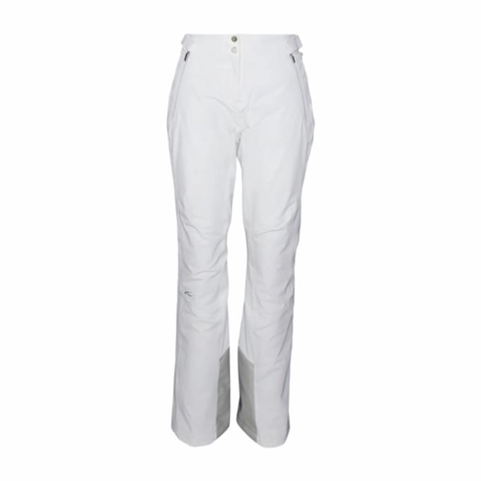 Skibroek KJUS Women Formula Pants Regular White-Maat 42