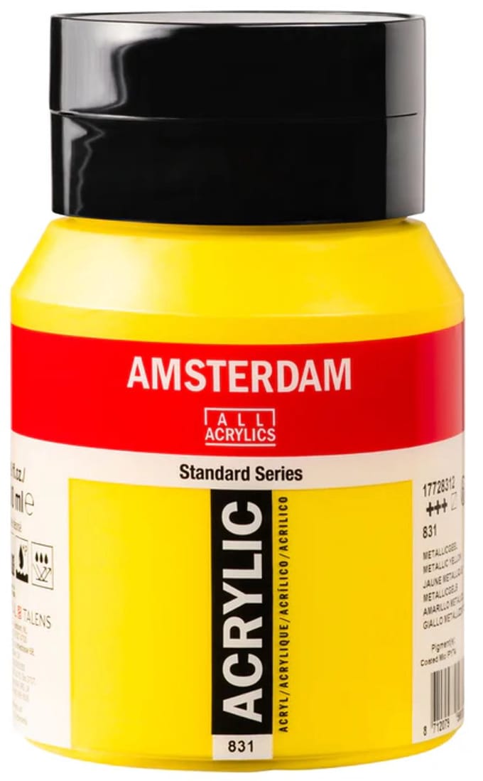 Amsterdam Standard Series Acrylverf - 500 ml - (831) Metallicgeel