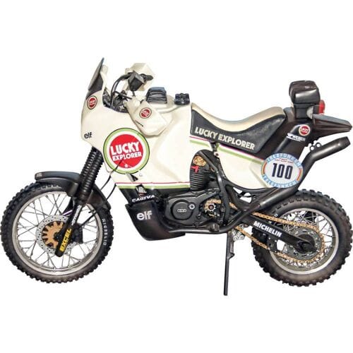 Italeri Modelbouwpakket Militaire voertuigen - 4643 Cagiva Elefant 850 Paris-Dakar 1987 Motor Plastic - 1:9 - Modelbouw