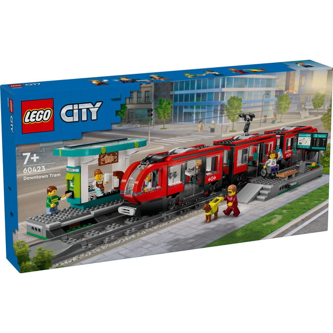 LEGO City LEGO® CITY 60423 Stadstram en station