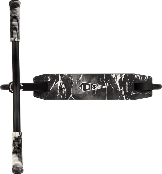 Street Surfing Torpedo Stuntstep Beginner - Freestyle Trickstep - Step - 100 mm Wielen - Skatepark Pro Scooter - Wit