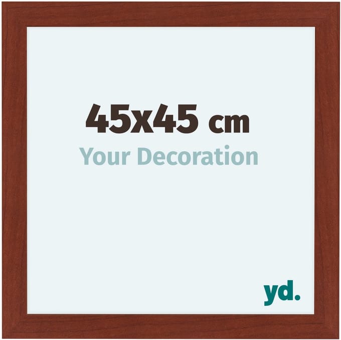 Your Decoration - Fotolijst 45x45 cm - MDF - Kersen - Como