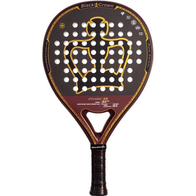 Black Crown Piton 13 - 3K (Rond) - 2025 padel racket
