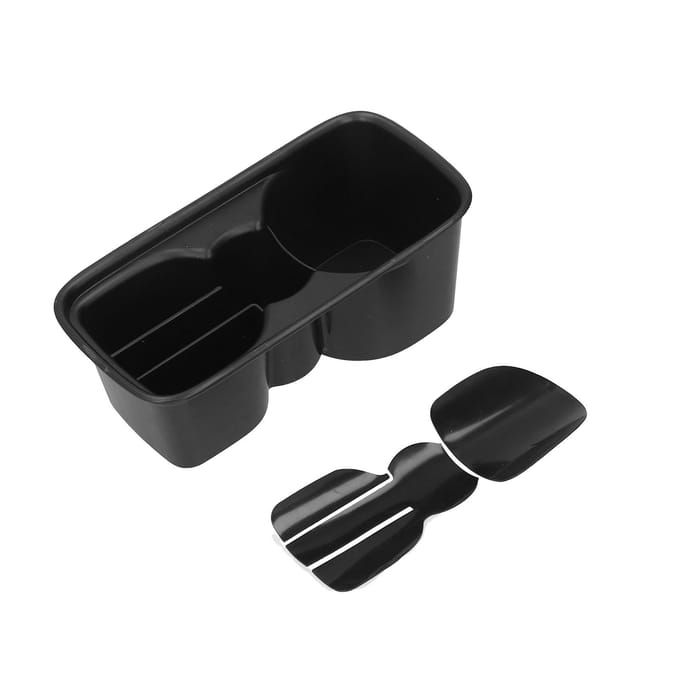 Middenconsole Bekerhouder Opbergdoos Vervanging voor Land Rover Defender 90 110 2020‑2022 black