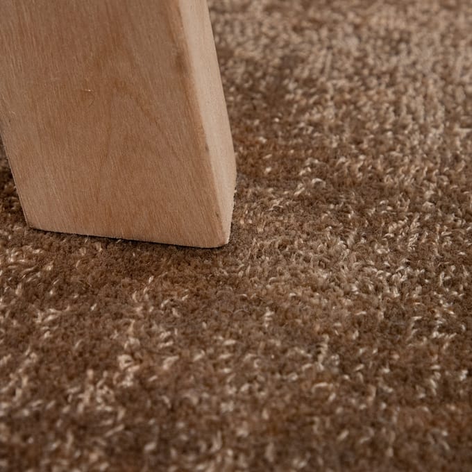 Handgeweven tapijt Randora beige 150x230 cm ovaal